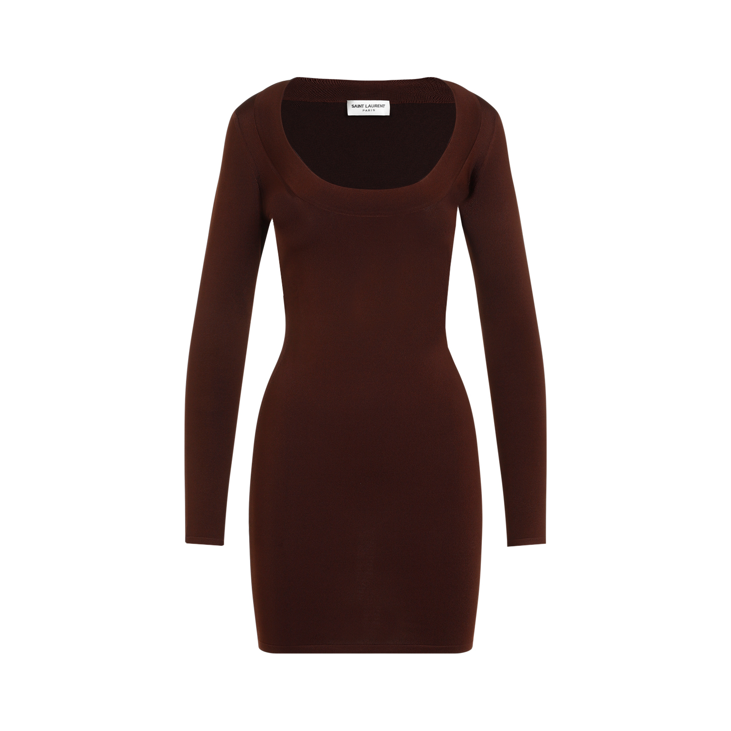 [Saint Laurent] Long sleeve dress FW25 782641.Y76EO