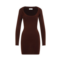 [Saint Laurent] Long sleeve dress FW25 782641.Y76EO
