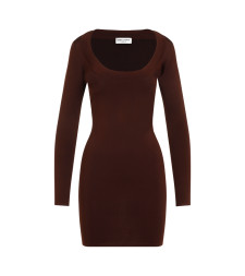 [Saint Laurent] Long sleeve dress FW25 782641.Y76EO