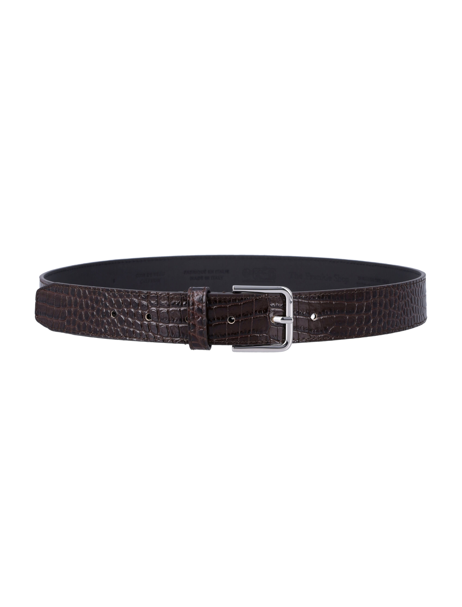 [THE FRANKIE SHOP] Belt FW25 BEFS21177290BROWN SILV