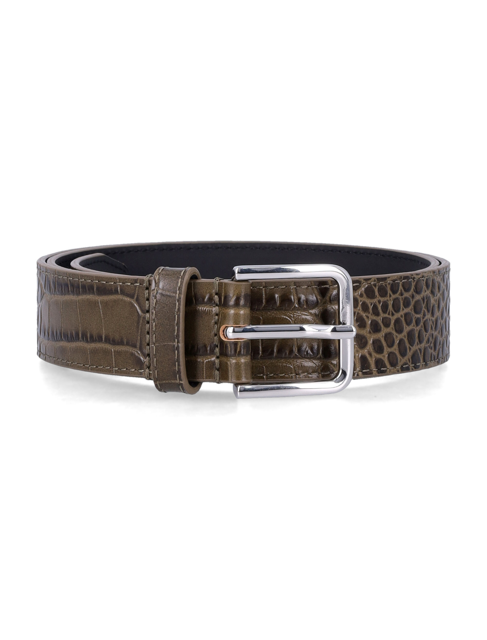 [THE FRANKIE SHOP] Belt FW25 BEFS21177885OLIVE SILV