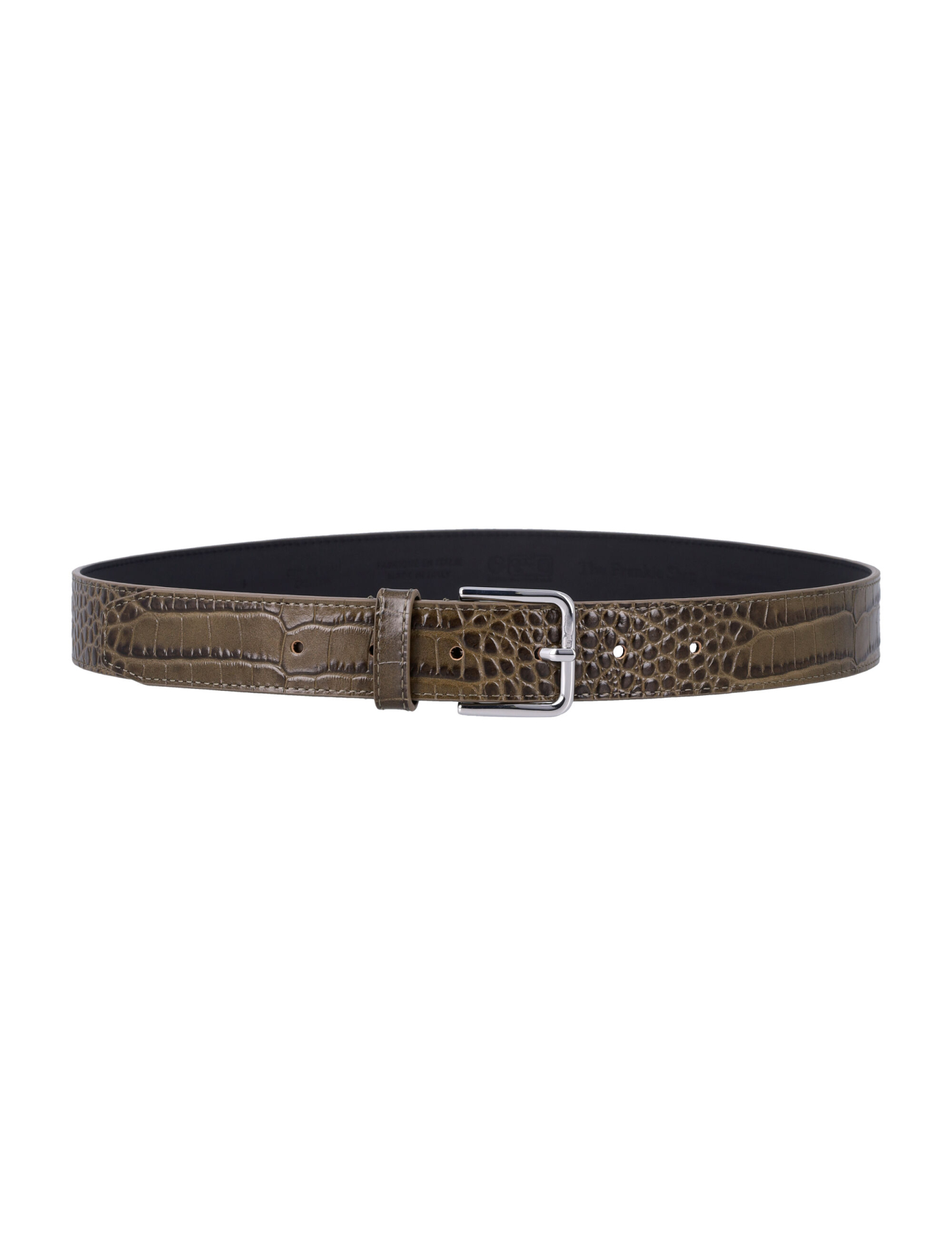 [THE FRANKIE SHOP] Belt FW25 BEFS21177885OLIVE SILV