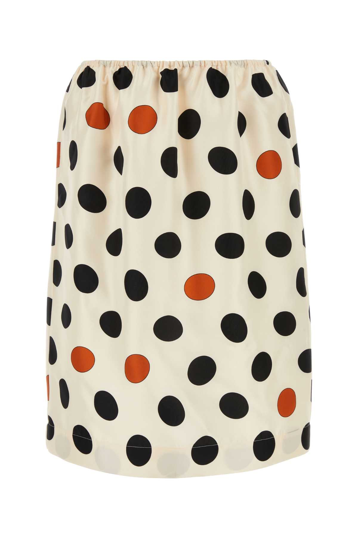 [Bottega Veneta] Midi skirt FW24 749805V4FF0 9110