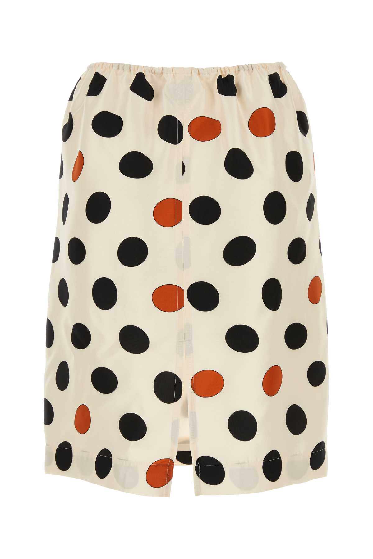 [Bottega Veneta] Midi skirt FW24 749805V4FF0 9110