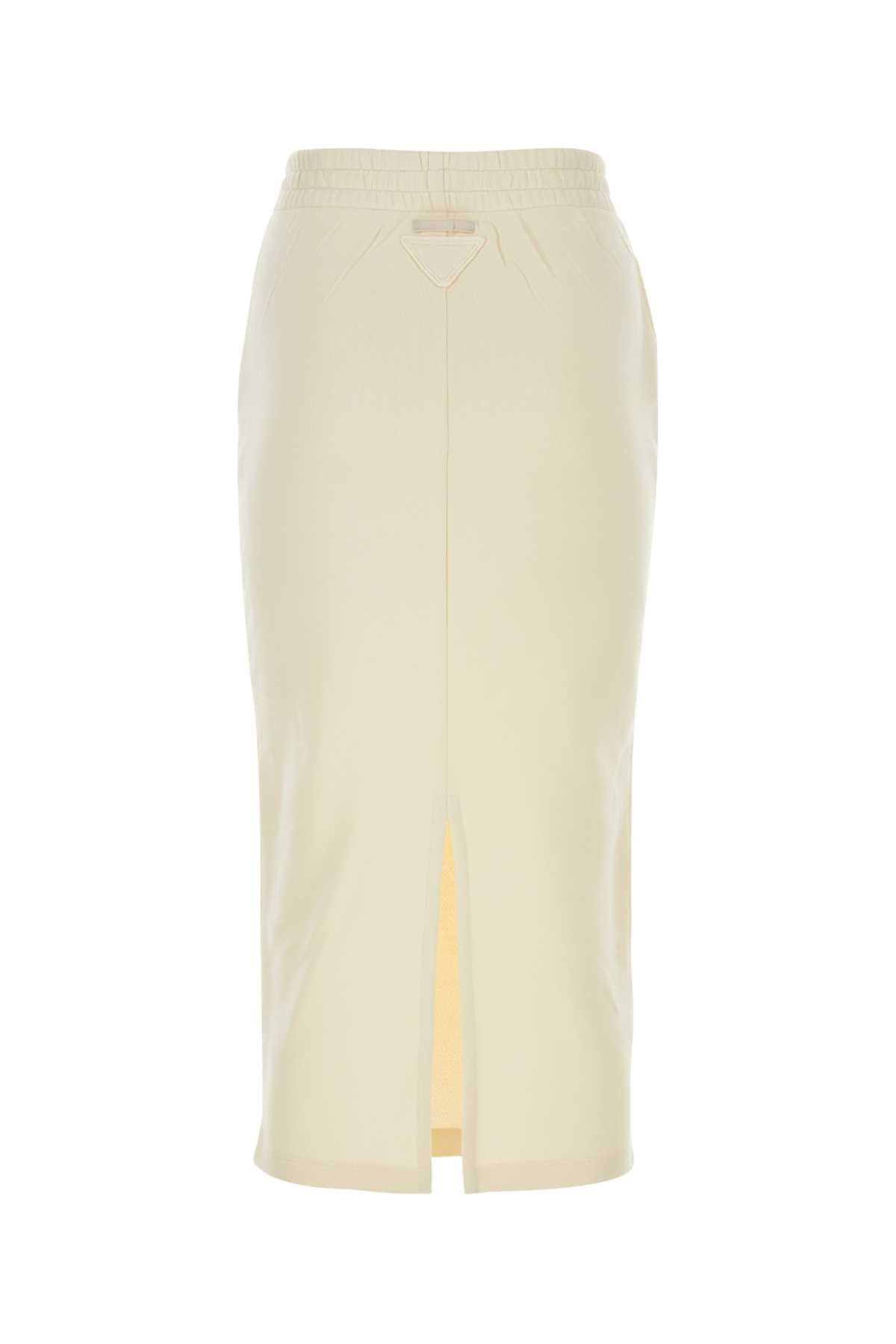 [Prada] Midi skirt FW24 131104SOOO15EZ F0018