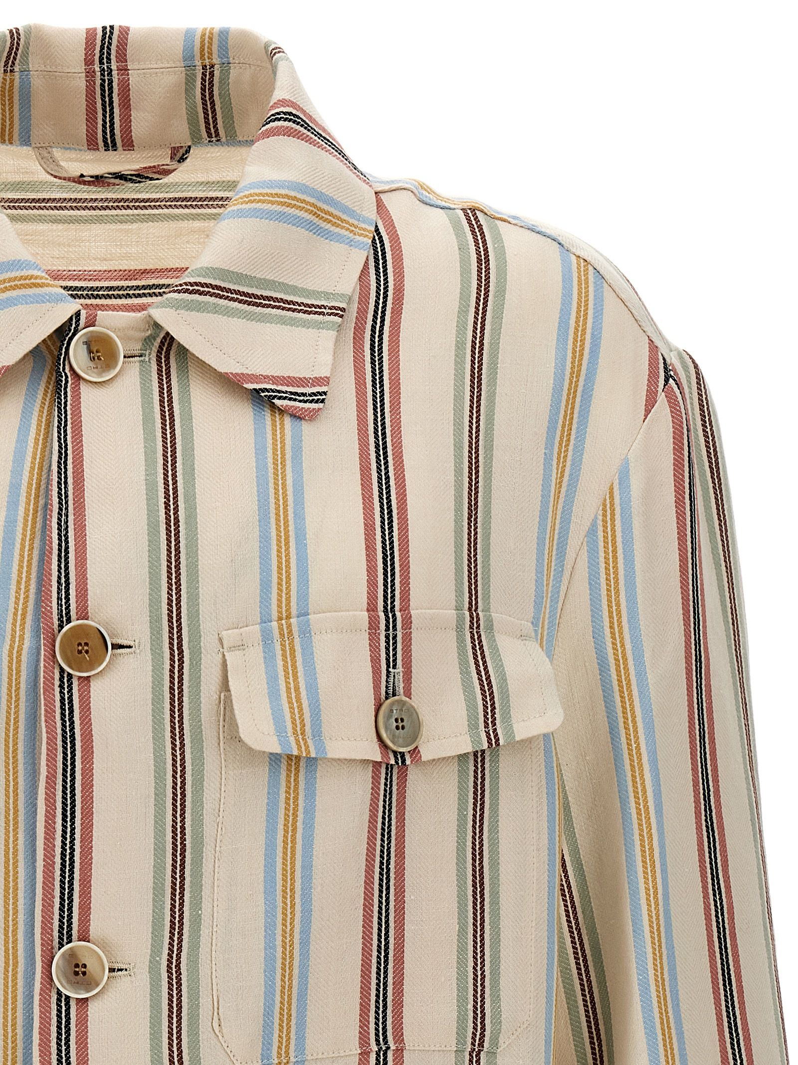[Etro] Shirts Long Sleeve SS24 MRBA000599TR334S8450