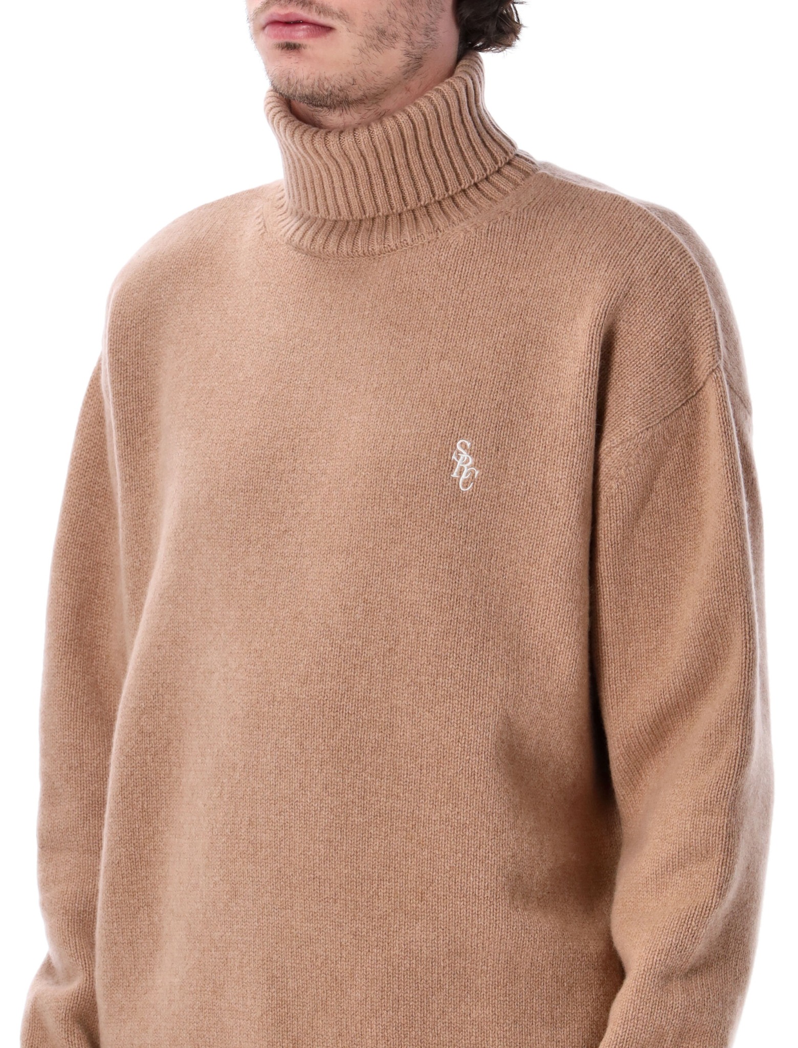 [SPORTY & RICH] Knitwear FW25 WS08265302BE02CAMEL