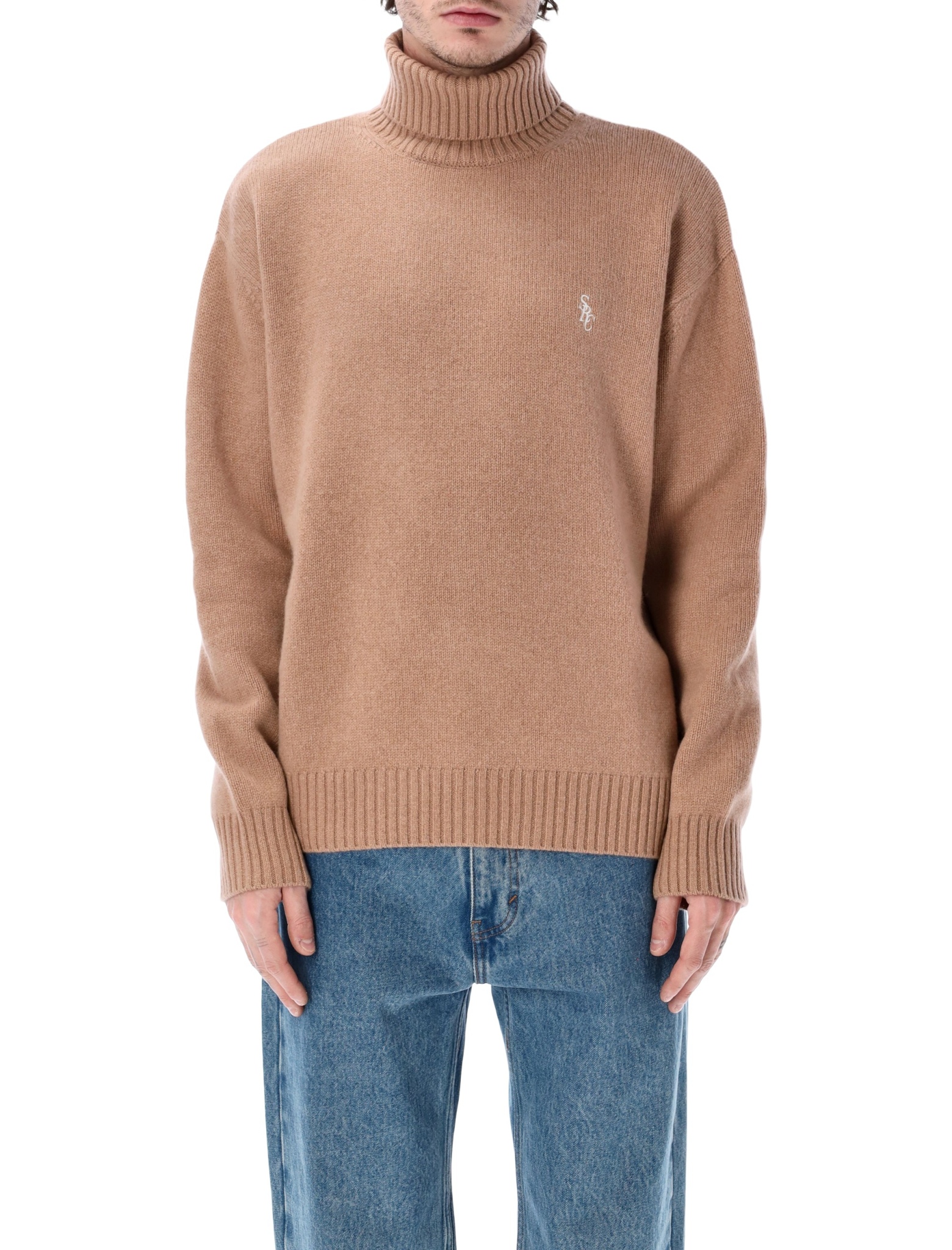 [SPORTY & RICH] Knitwear FW25 WS08265302BE02CAMEL
