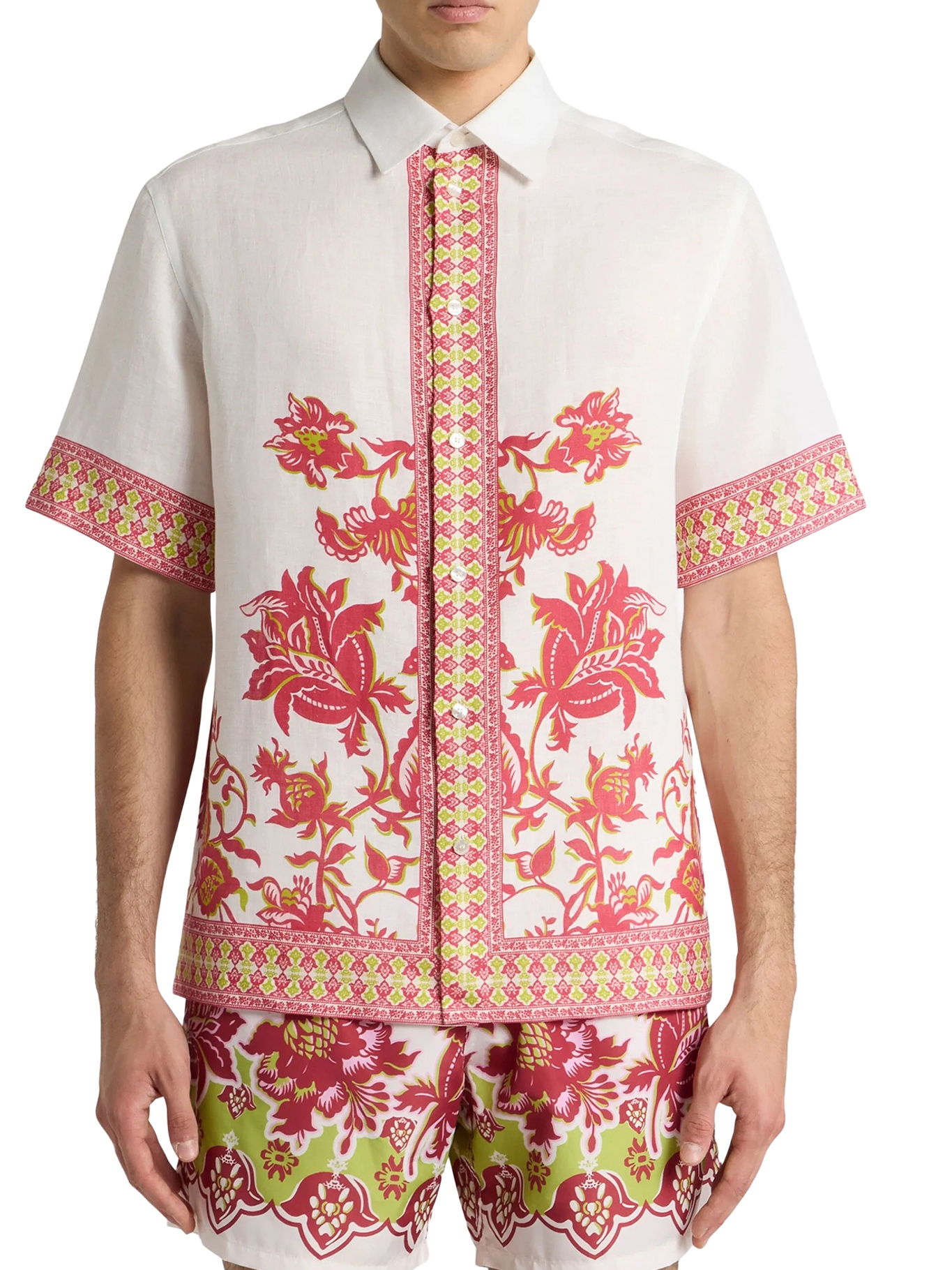 [Etro] Shirts Short Sleeve SS26 MRIC001199SP301X0860X0860 MULTI