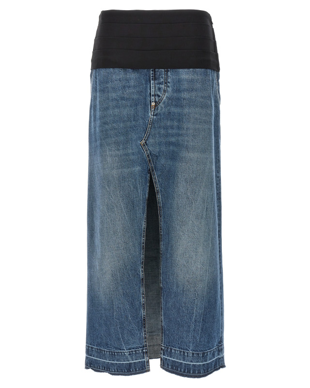 [Stella McCartney] Midi skirt SS24 6D02693SPH684149