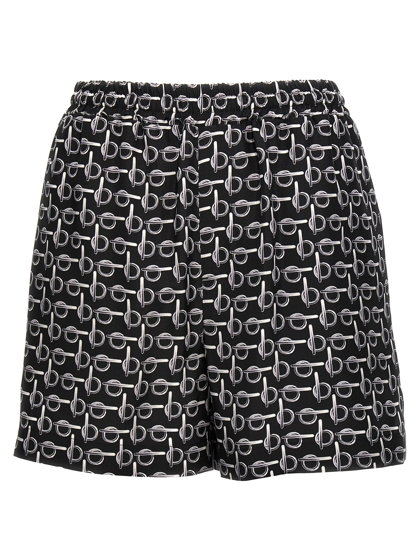[Burberry] Shorts SS24 8088641SILVERBLACK