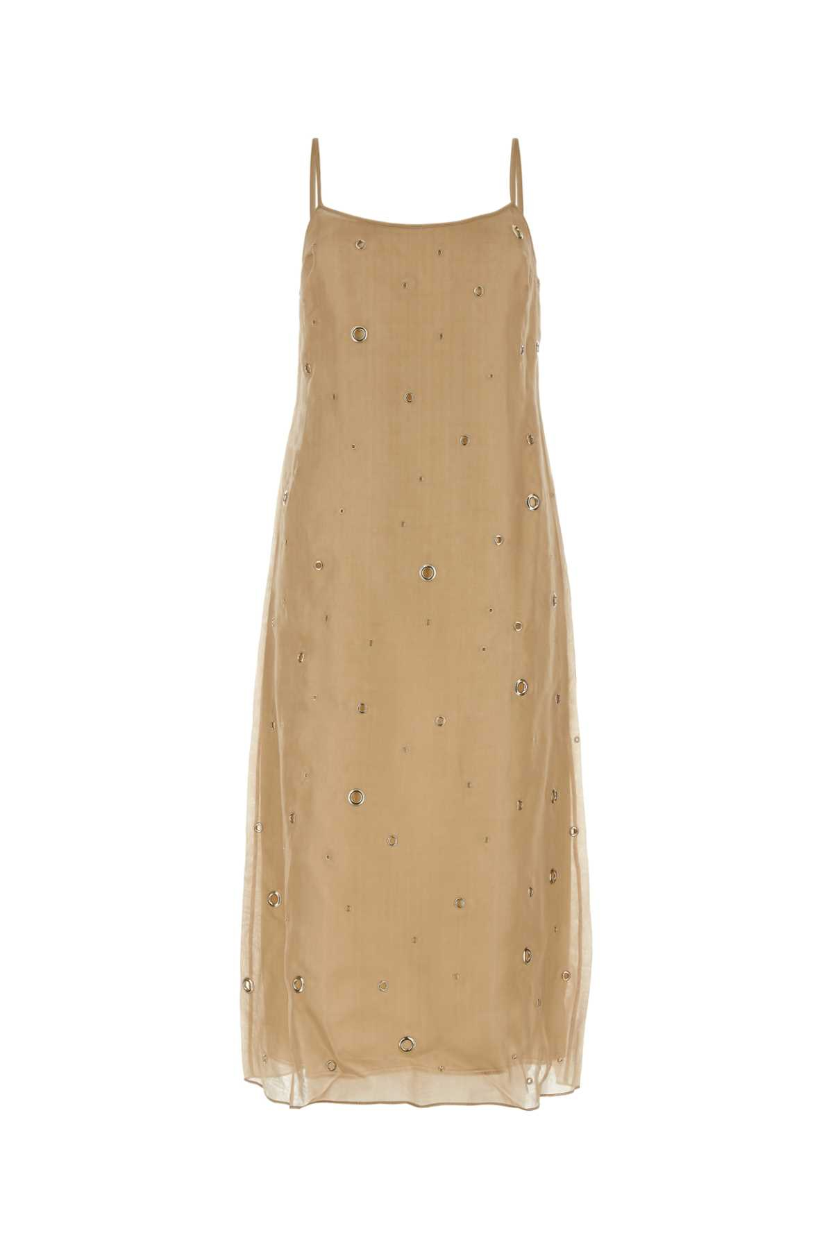 [Prada] Sleeveless dress SS24 P3L85RSOOO14I7 F0065