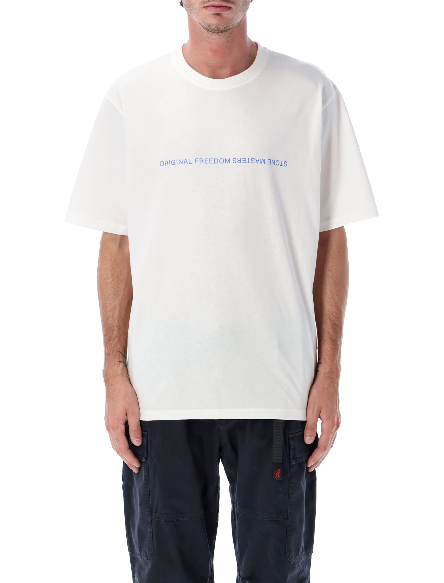 [GRAMICCI] T-shirts Short Sleeve FW25 G5FU-T086WHITE