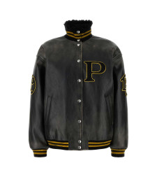 [Prada] Leather Jacket FW24 58A189SOOO15Y0 F0002