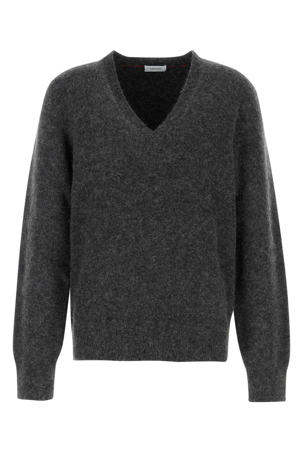 [Salvatore Ferragamo] Knitwear FW24 122492777966 CHARCOAL