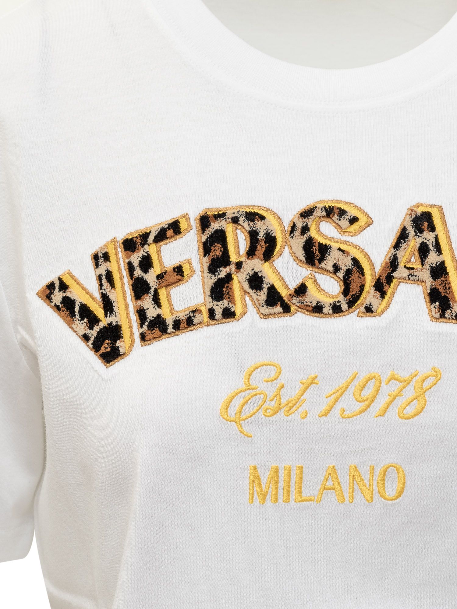 [Versace] T-shirts Short Sleeve FW24 10174831A12526 2W070