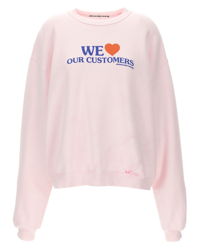 [ALEXANDER WANG] Sweatshirt SS24 UCC2241688683A