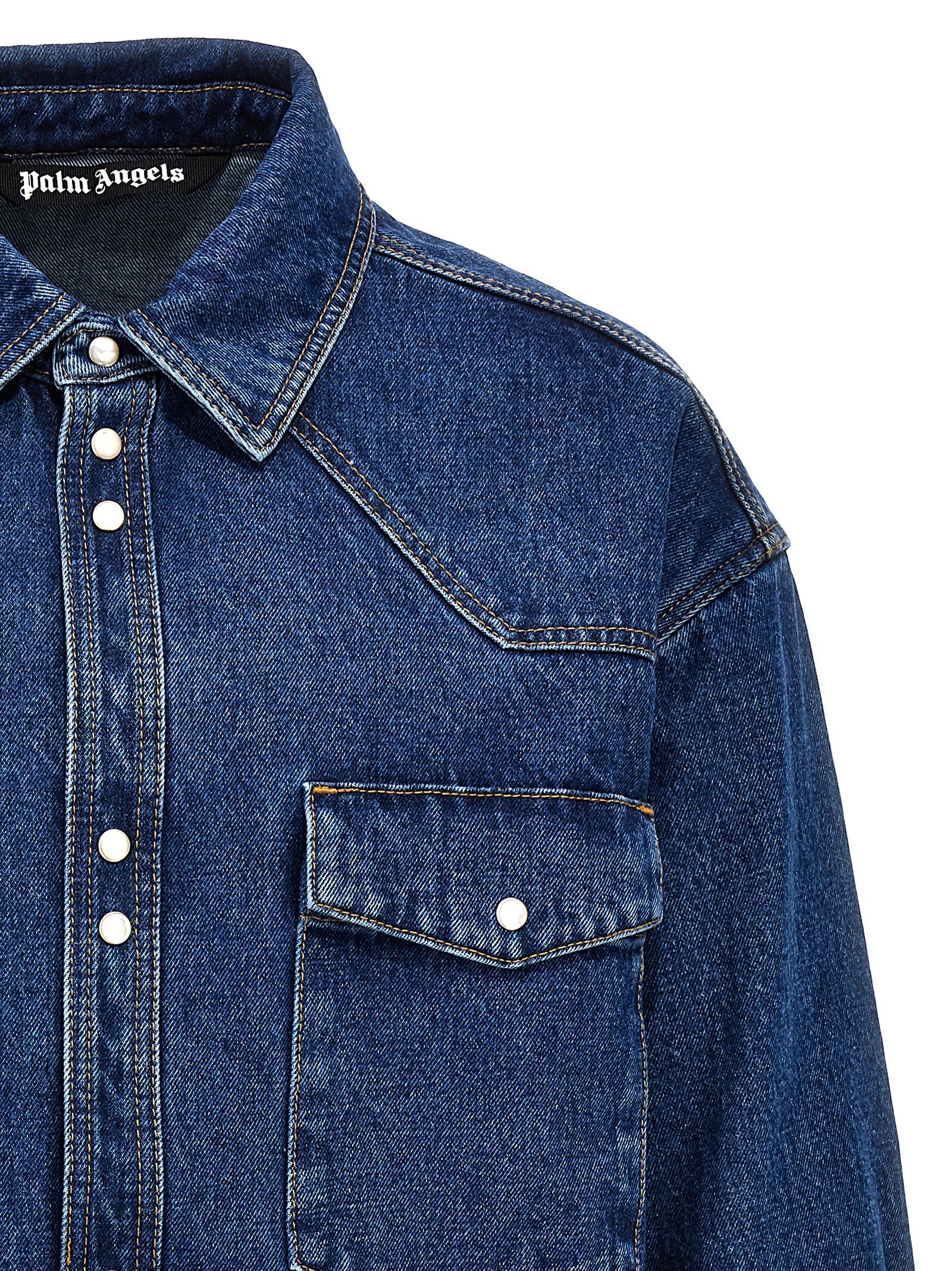 [Palm Angels] Casual Jacket SS24 PMYD023R24DEN00240014001