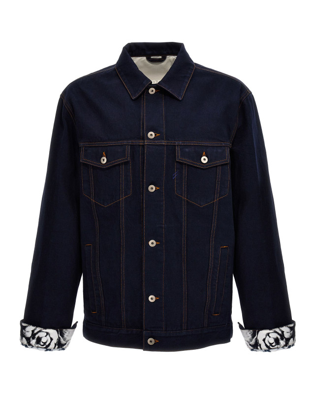 [Burberry] Denim jacket SS24 8080770INDIGOBLUE