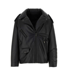 [Prada] Leather Jacket SS24 58A049FLY F0002