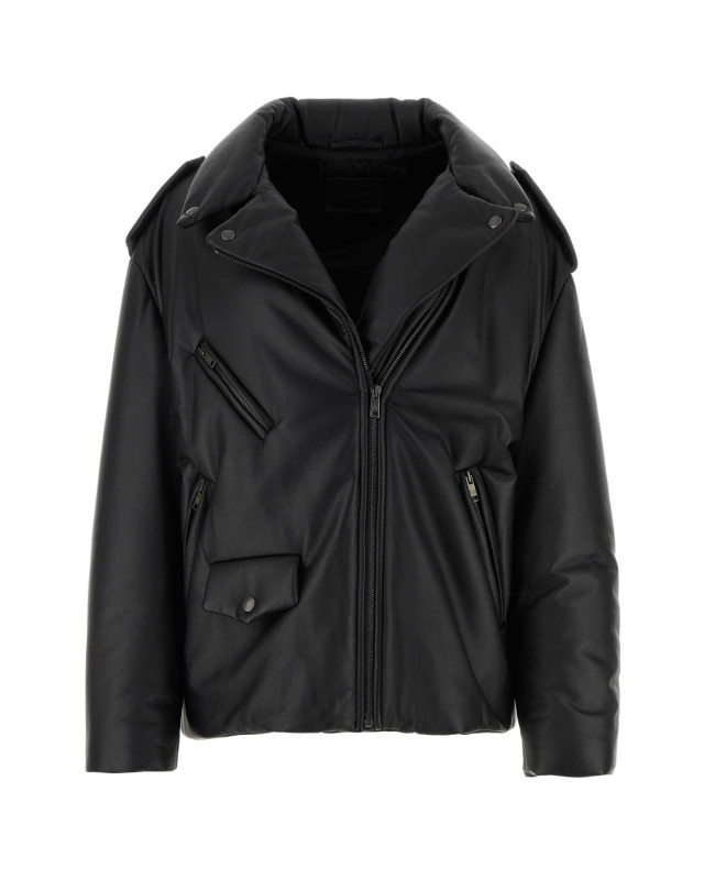 [Prada] Leather Jacket SS24 58A049FLY F0002