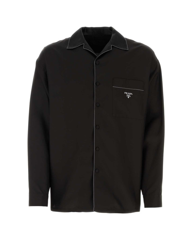 [Prada] Shirts Long Sleeve SS25 SC737SOOO10HX F0002