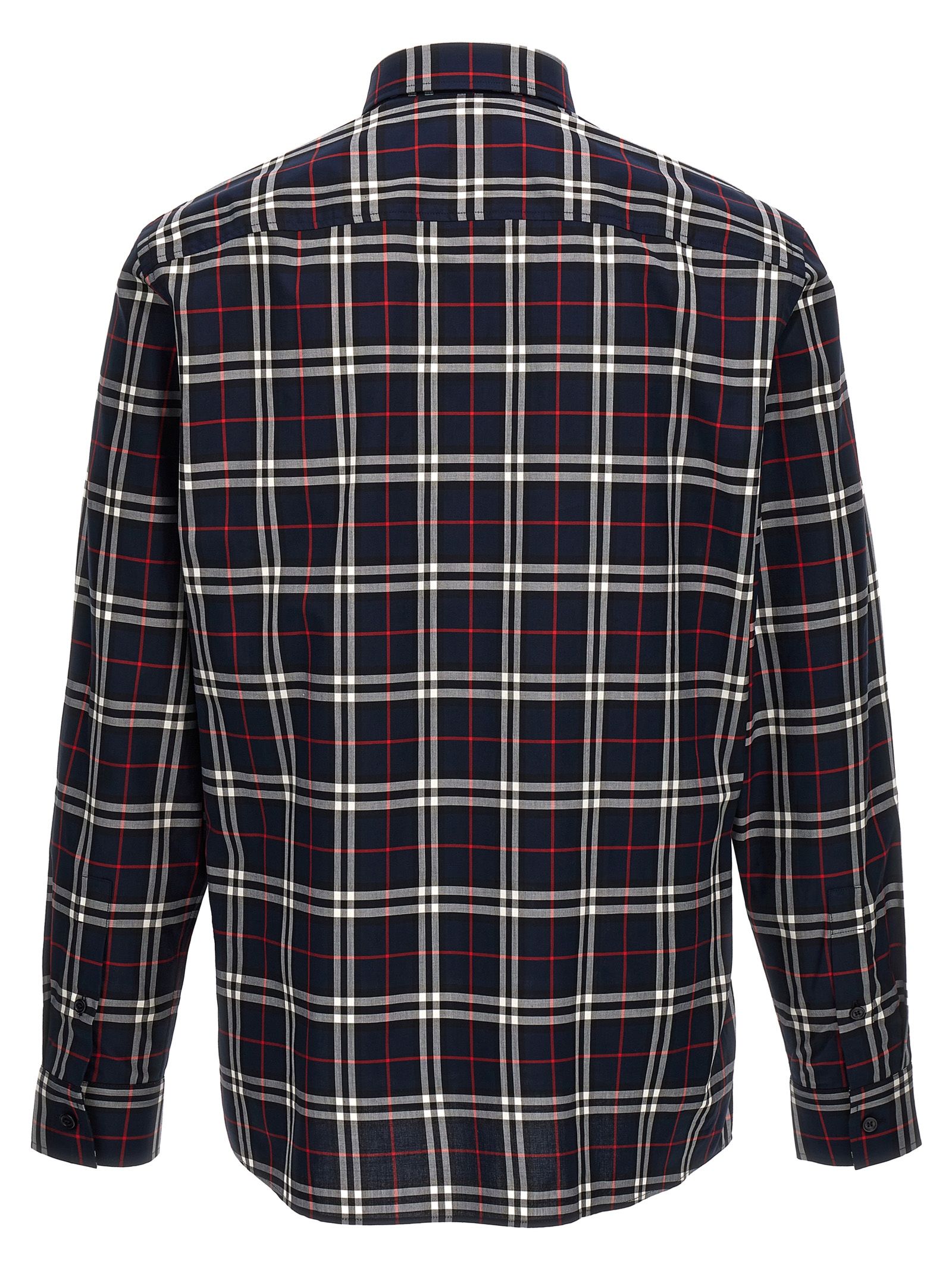 [Burberry] Shirts Long Sleeve SS24 8073220NAVY
