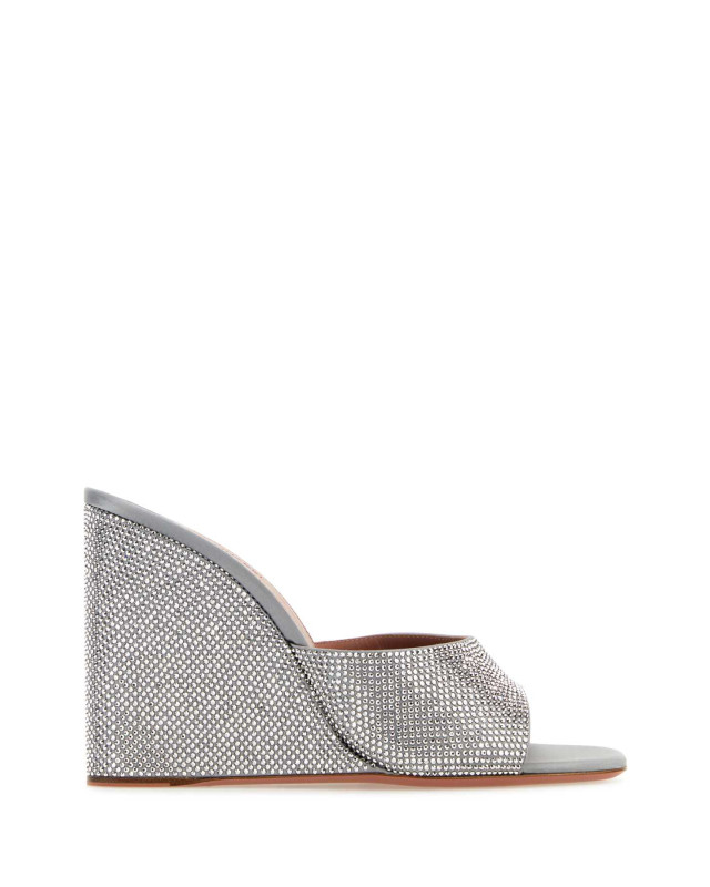 [Amina Muaddi] Sandals FW23 LUPITACRYWESATIN GRESICHRCR