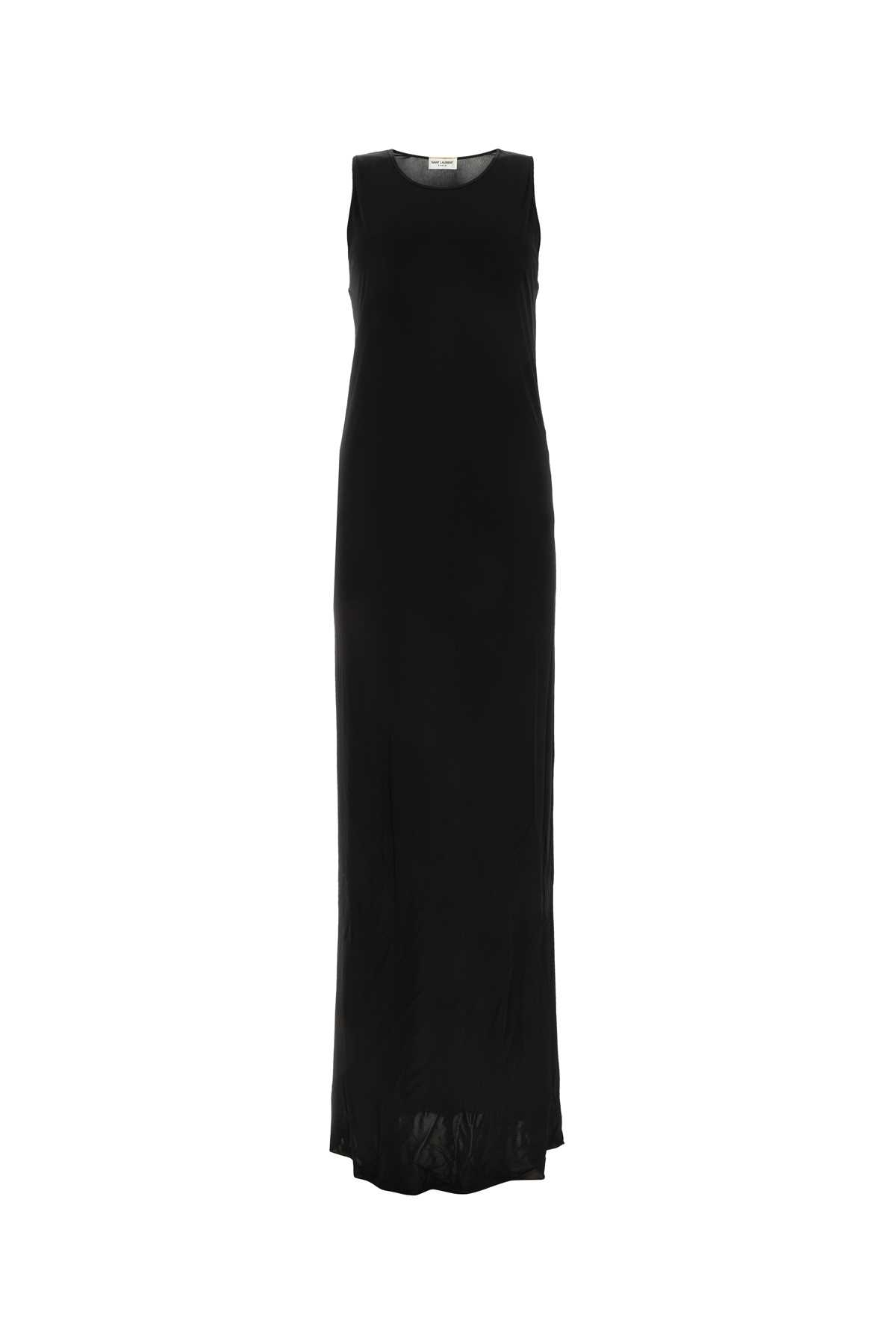 [Saint Laurent] Sleeveless dress FW23 756782Y7F98 1000