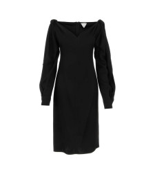 [Bottega Veneta] Long sleeve dress FW23 750275V35B0 1000