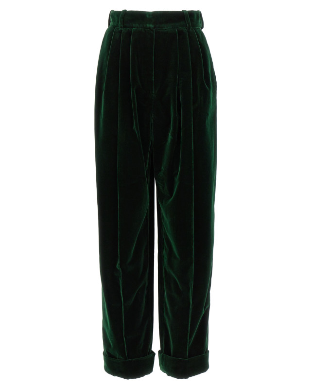[Alexandre Vauthier] Trousers FW23 233PA1650UNDERWOODGREEN