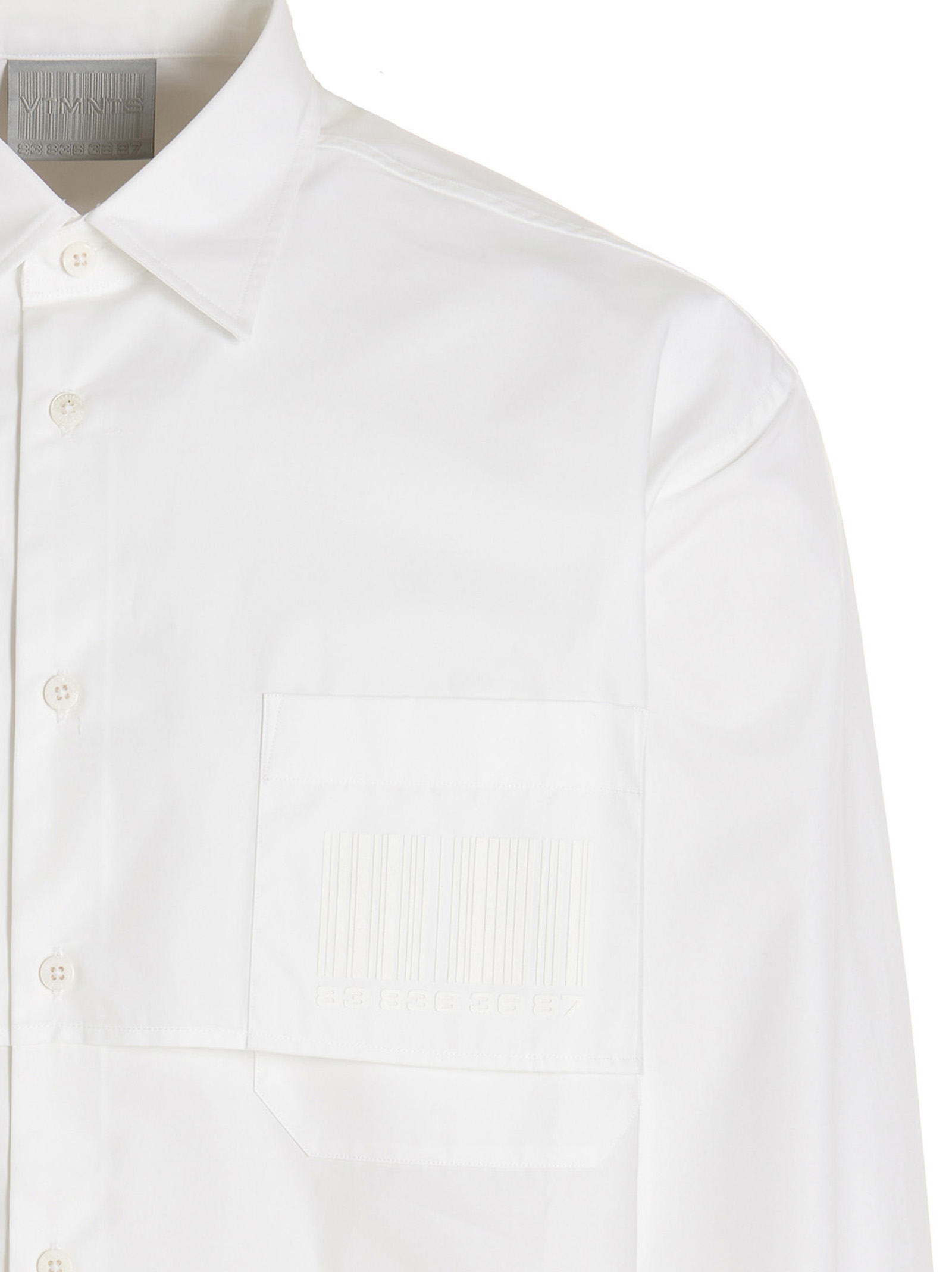 [VTMNTS] Shirts Long Sleeve SS23 VL16SH300WWHITE