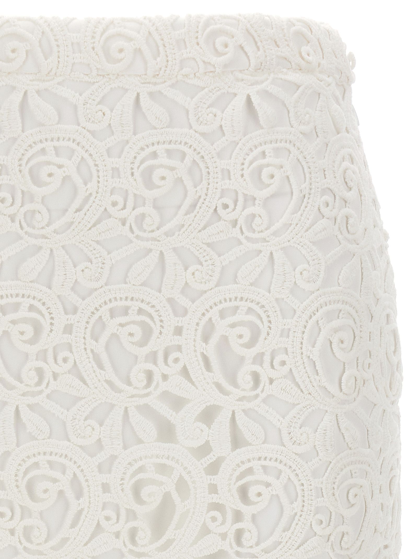 [Burberry] Midi skirt SS23 8067787OPTICWHITE