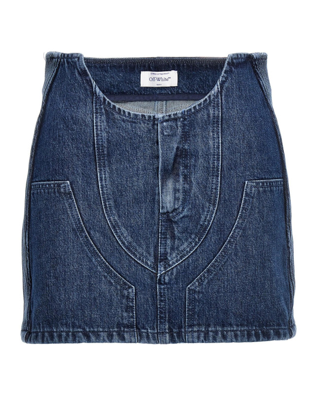 [Off-White] Mini skirt SS23 OWYF019S23DEN00145004500