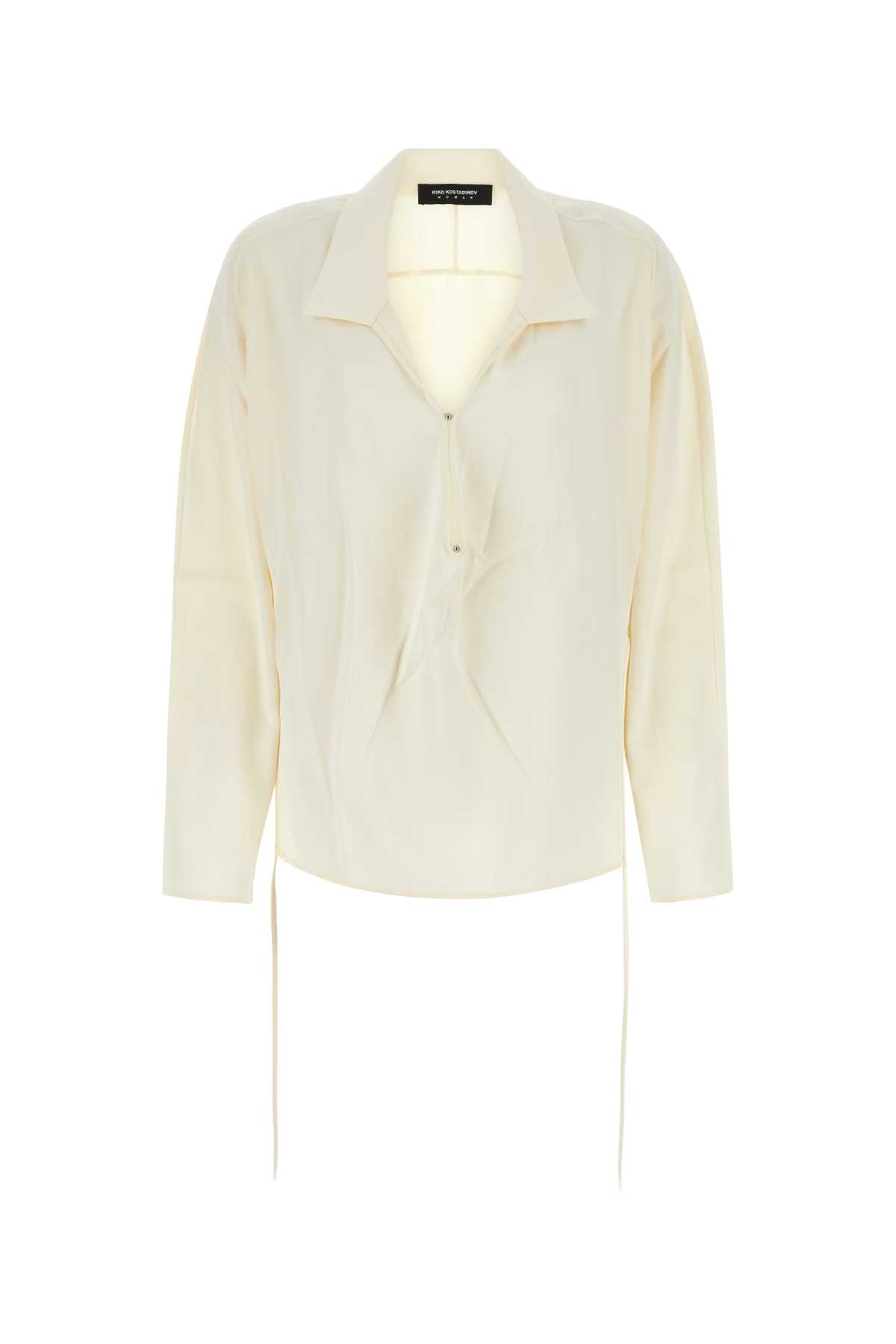 [KIKO KOSTADINOV] Shirts Long Sleeve SS23 KKWSS23SH0130 IVORY