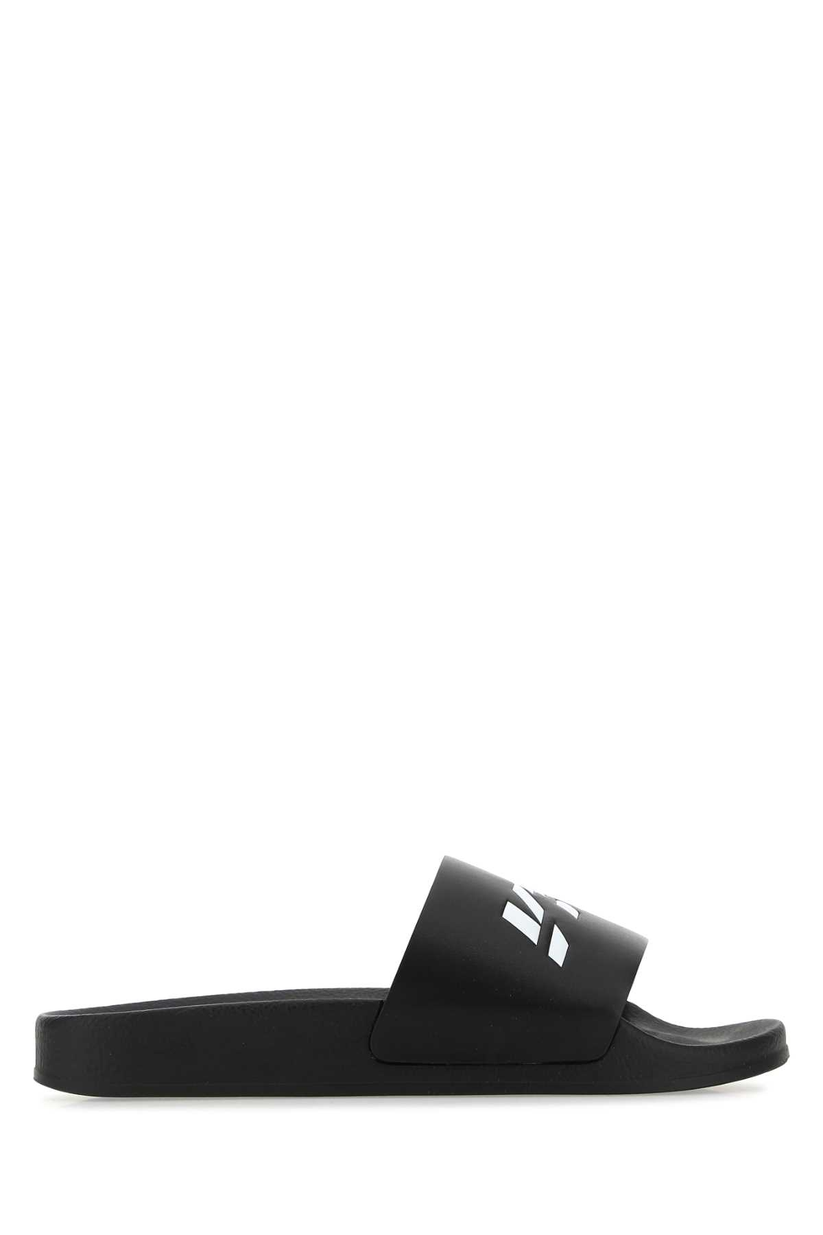[VTMNTS] Slippers SS22 VL12FL100X BLACKWHITE