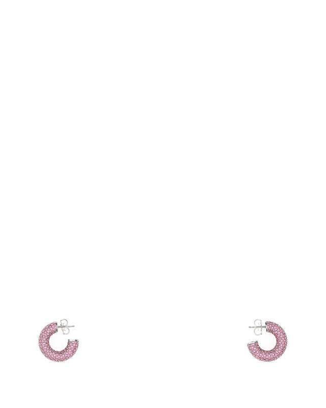 [Amina Muaddi] Earring FW22 CAMERONHOOPMINI ROSE