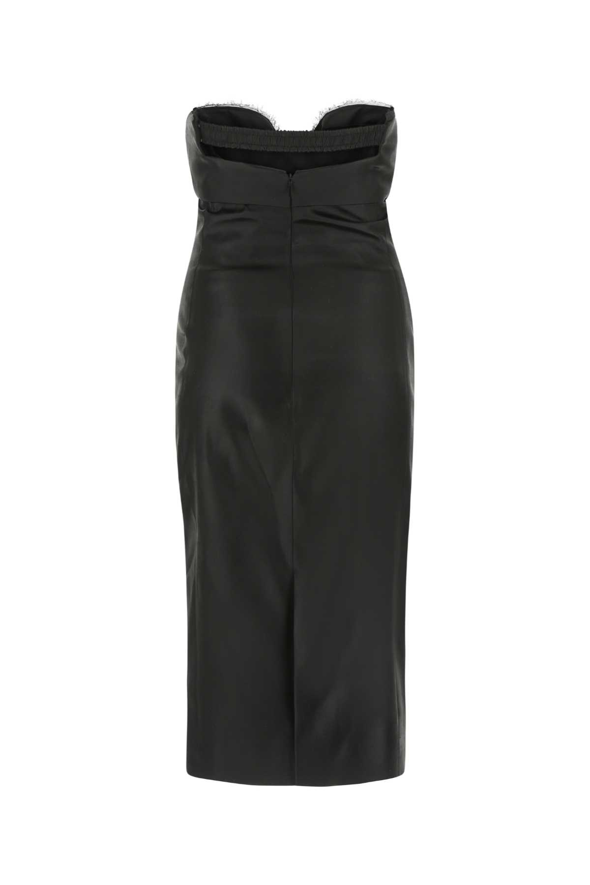 [Saint Laurent] Sleeveless dress SS22 680636Y6A41 1000