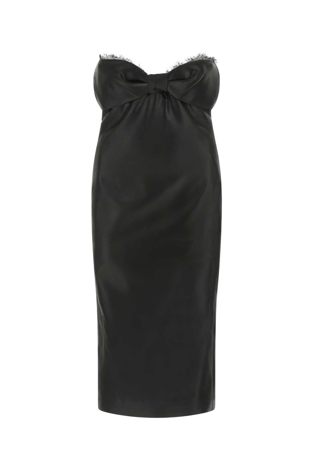 [Saint Laurent] Sleeveless dress SS22 680636Y6A41 1000