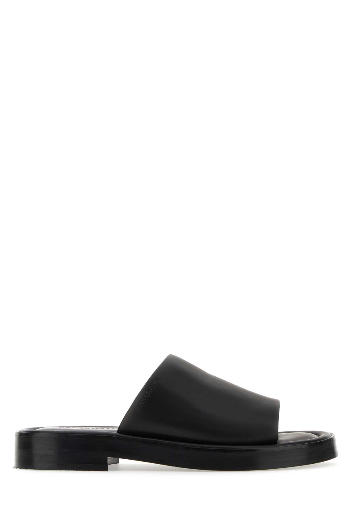 [Salvatore Ferragamo] Slippers SS23 021258760634 NERO