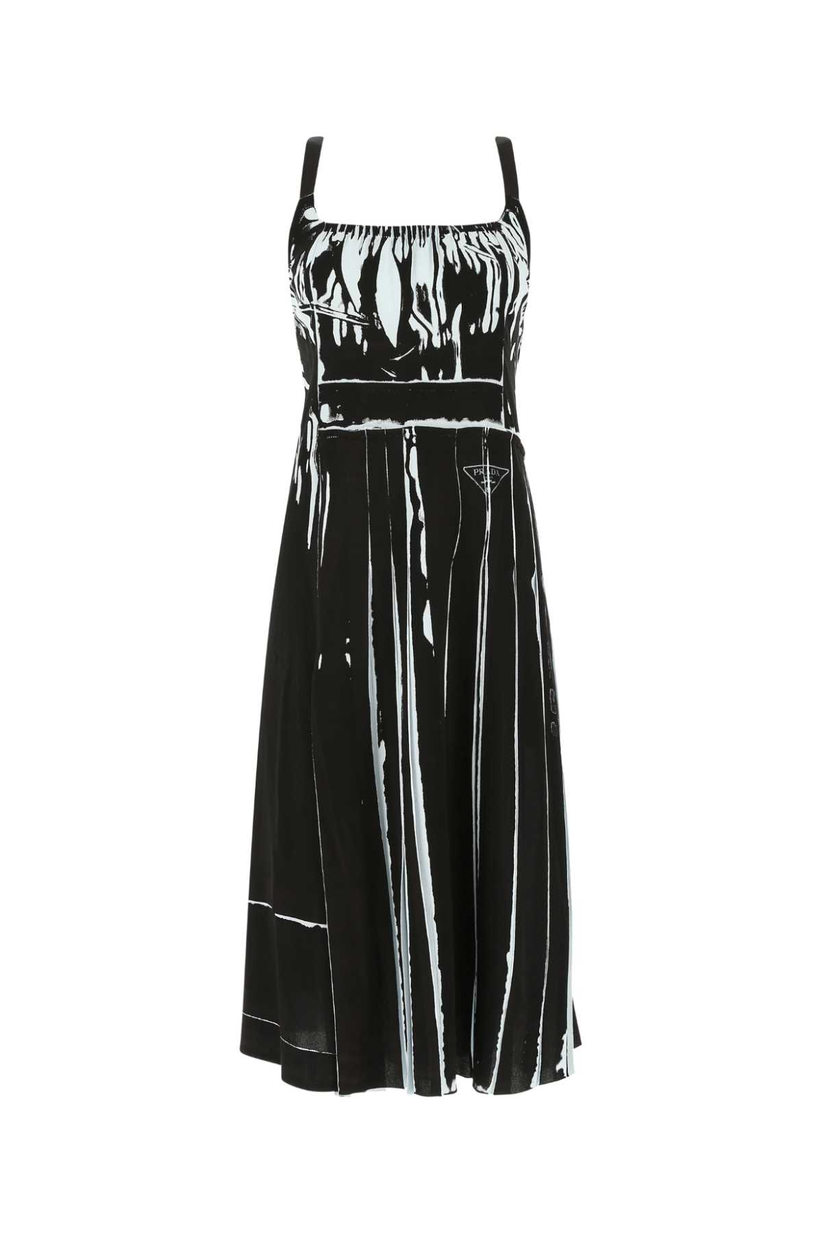 [Prada] Sleeveless dress SS22 P3G59S22110JO F0EIL