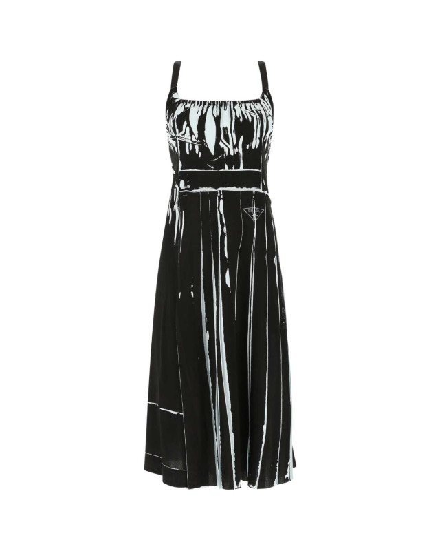 [Prada] Sleeveless dress SS22 P3G59S22110JO F0EIL