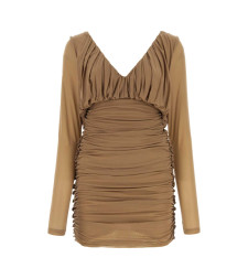 [Saint Laurent] Long sleeve dress SS23 729749Y5G98 2509