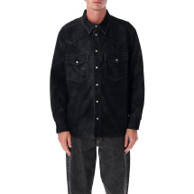 [MARANT] Shirts Long Sleeve FW25 CH0252HAC3B01H01BK