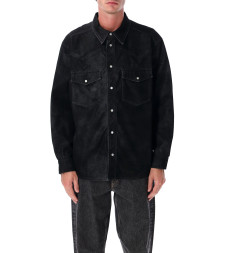 [MARANT] Shirts Long Sleeve FW25 CH0252HAC3B01H01BK