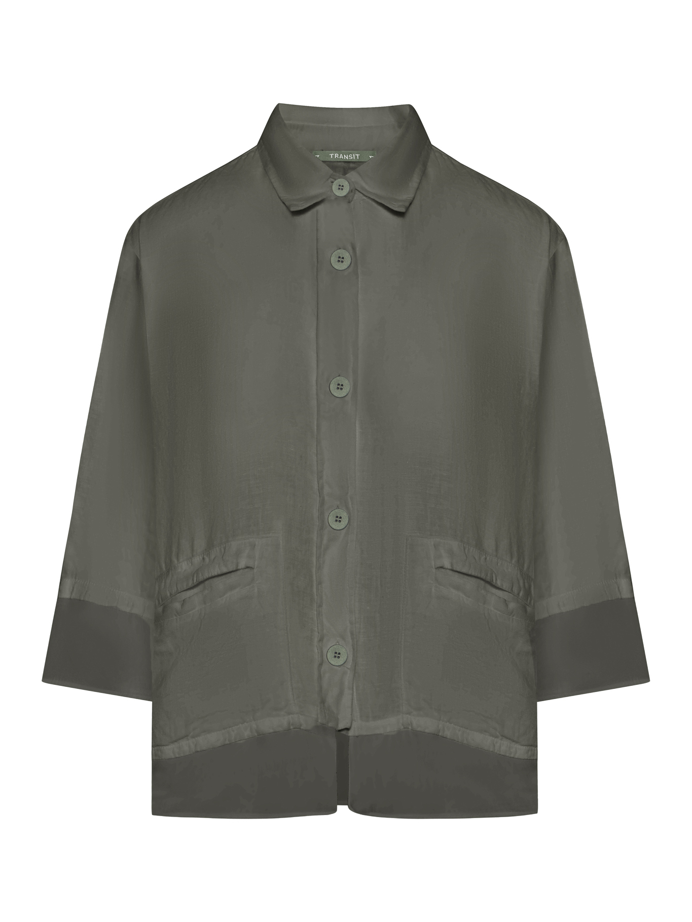 [TRANSIT] Shirts Long Sleeve SS26 CFDTRCE14204 GREEN