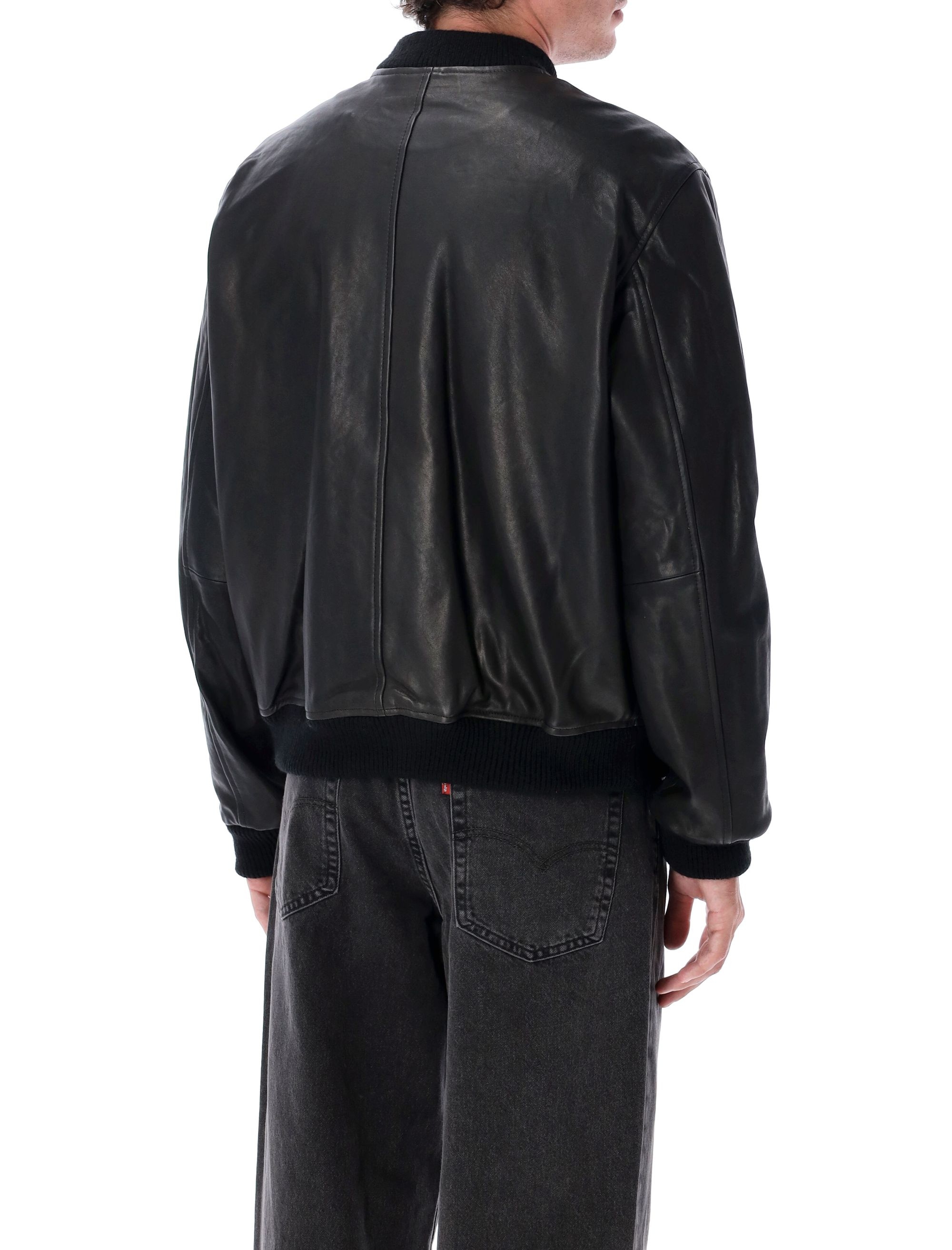 [MARANT] Leather Jacket FW25 VE0551HAC3B02H01BK