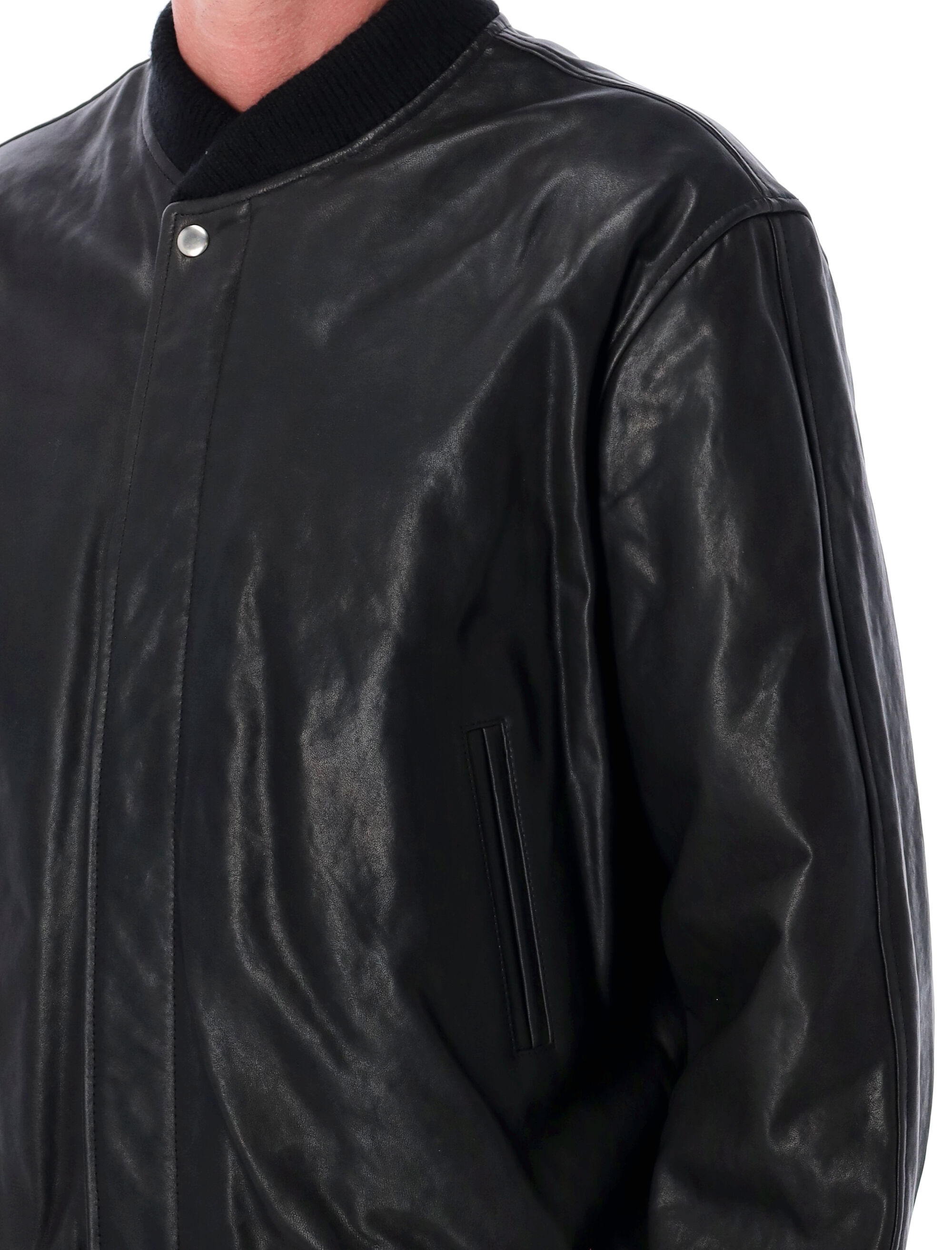 [MARANT] Leather Jacket FW25 VE0551HAC3B02H01BK