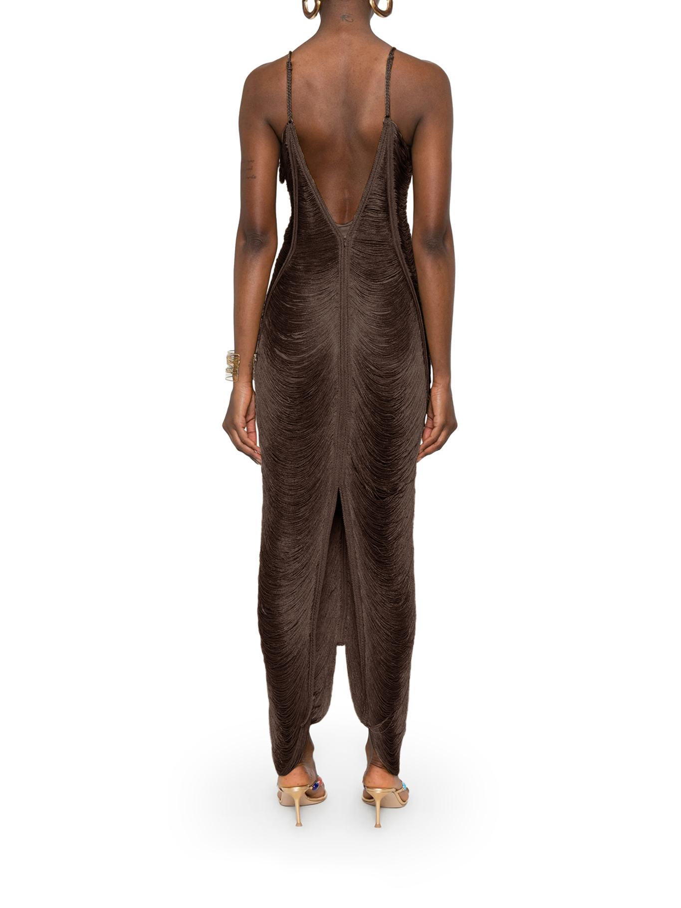 [Bless] Sleeveless dress SS26 SOLEDARK BROWN