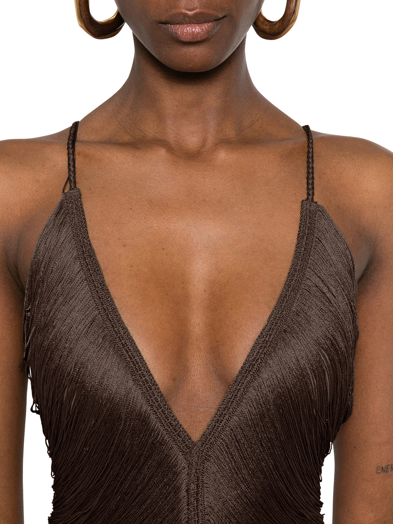 [Bless] Sleeveless dress SS26 SOLEDARK BROWN